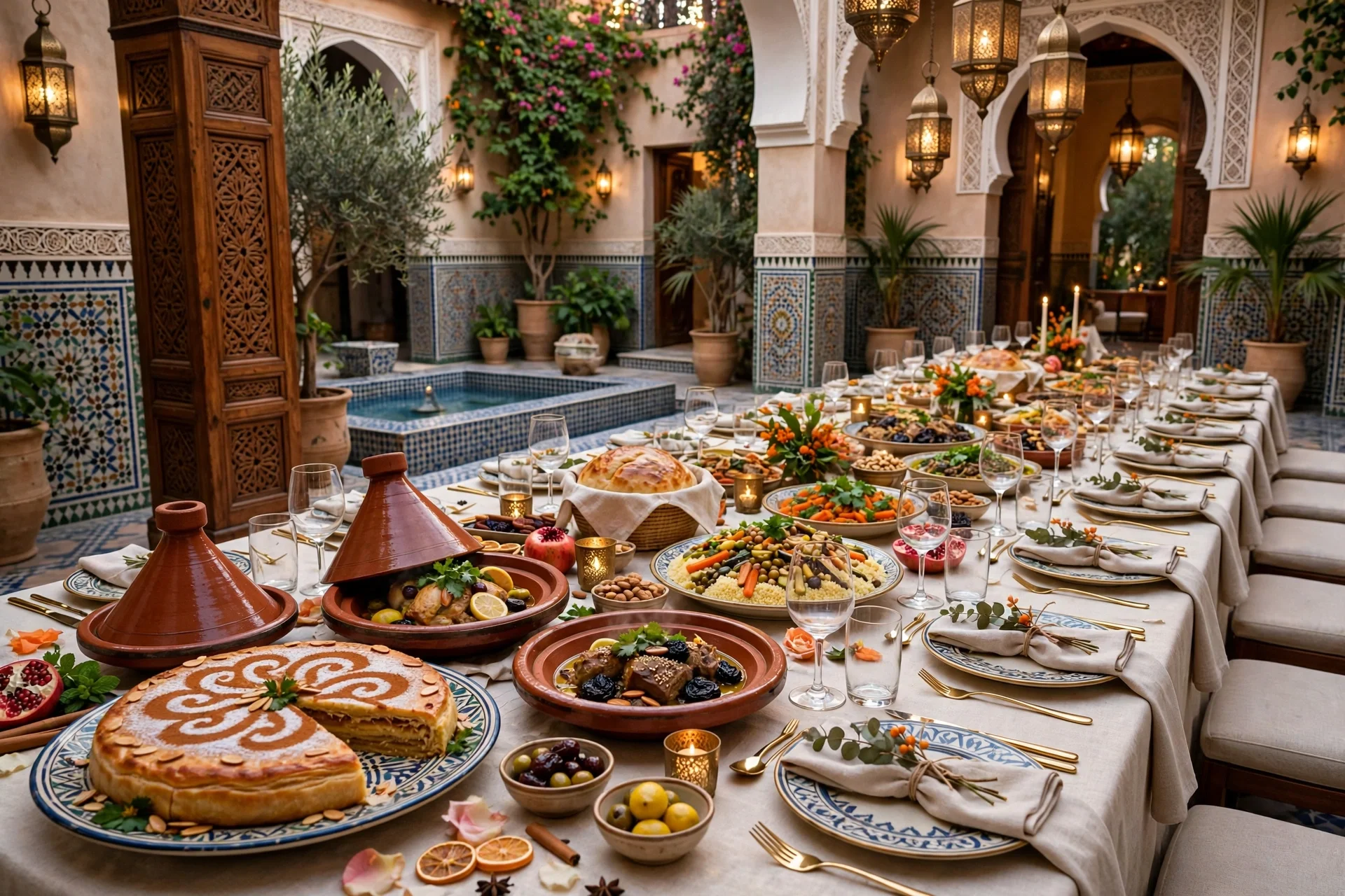 وليمة العرس المغربي