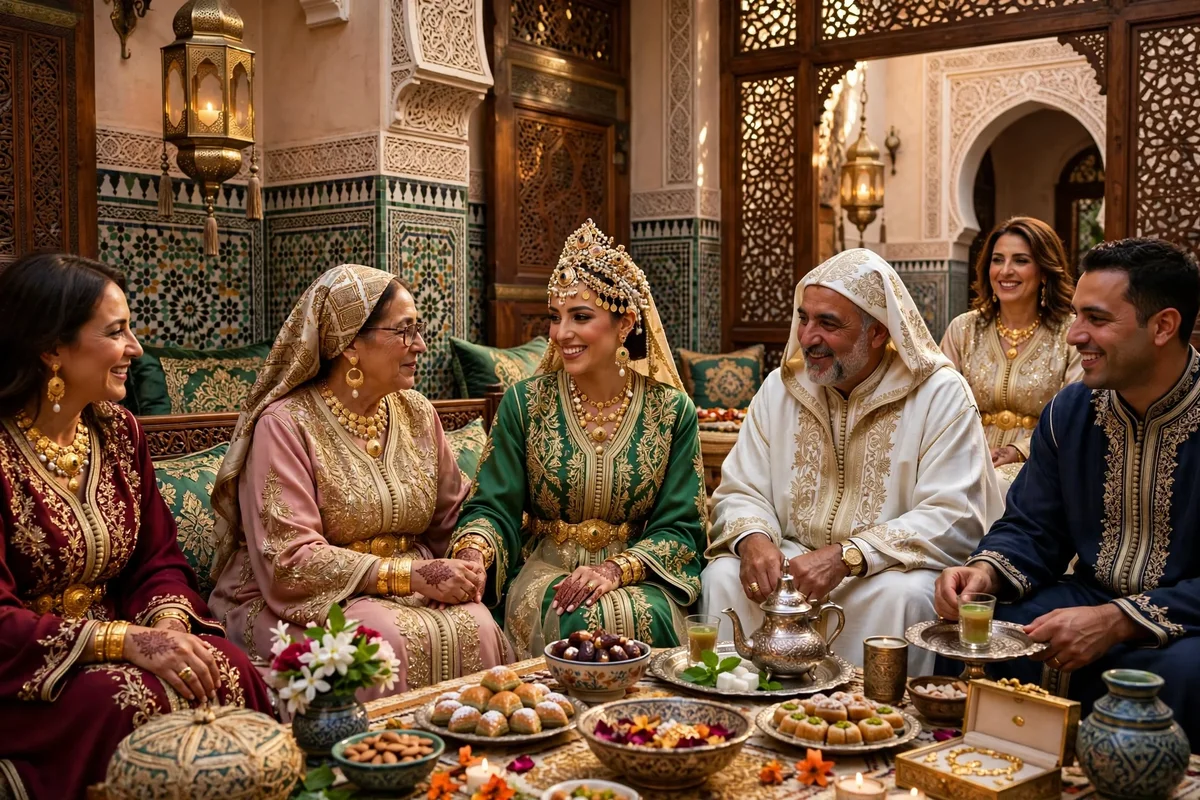 عادات الزواج المغربي